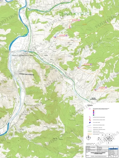 Štúdia odtokových pomerov v povodí Kysuce – Obr. 10 - situácia J