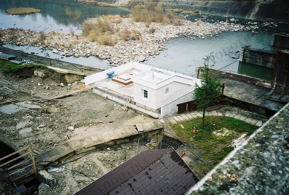 MVE Nosice – Obr. 4 - pri vystavbe
