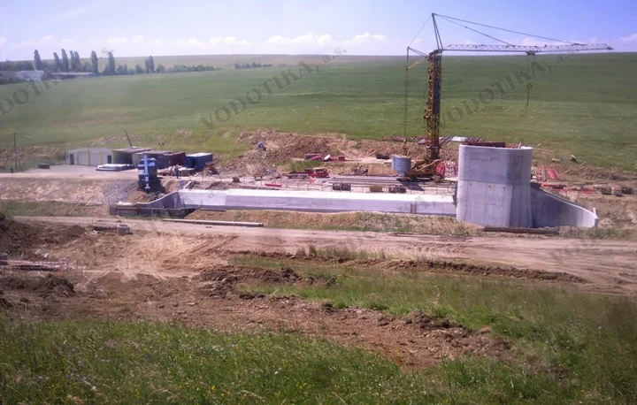 Polder Svacenický jarok – Obr. 3 - pocas vystavby