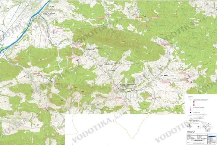 Štúdia odtokových pomerov v povodí Kysuce – Obr. 17 - situácia R