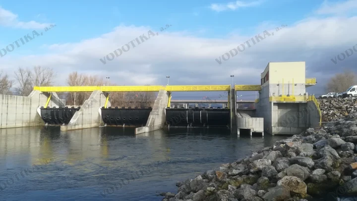 Vodné dielo Trenčianske Biskupice 2 – Obr. 7 - po vystavbe