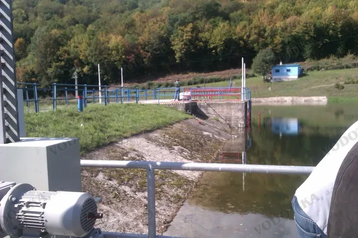Malá vodná elektráreň Dobšiná III – Obr. 13 - po výstavbe (september 2013)