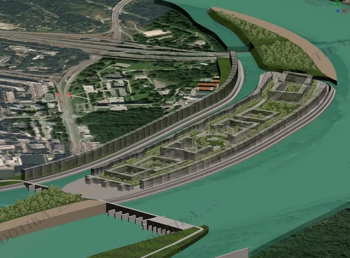 Ostrovné bývanie Prešporok – Obr. 5 - vizualizácia