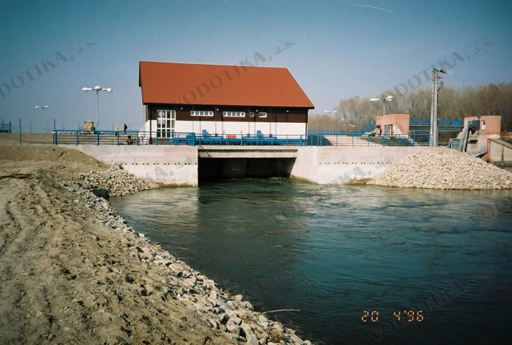 MVE Nová Dedinka – Obr. 1 - po výstavbe
