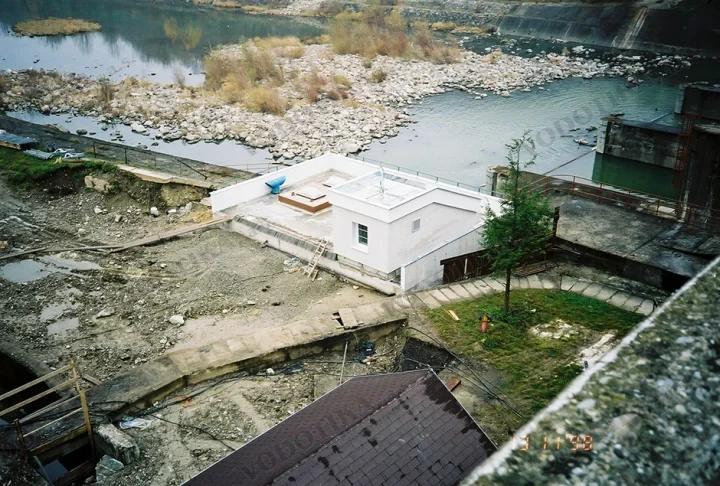 MVE Nosice – Obr. 4 - pri vystavbe