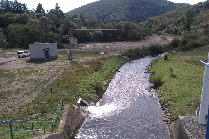 Malá vodná elektráreň Dobšiná III – Obr. 14 - po výstavbe (september 2013)