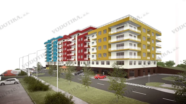 Polyfunkčný objekt Lužná – Obr. 2 - vizualizacia