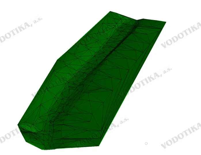 Zákamenné – polyfunkčná zóna Nižná Okálka – Obr. 2 - 3D model OpenRoads Designer