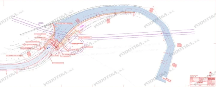 MVE Švošov – Obr. 1 - situacia