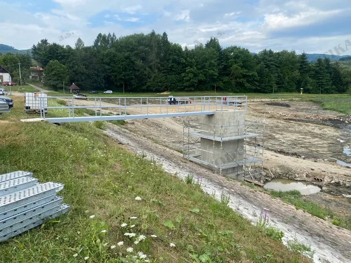 Rekonštrukcia - Tajch Nová Baňa – Obr. 7 - počas výstavby (júl 2024)