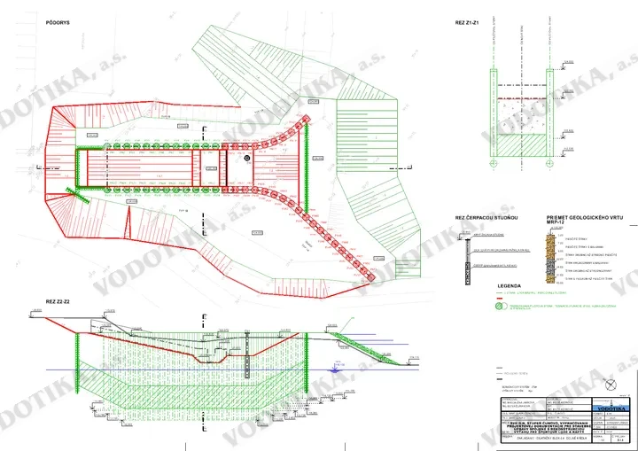 Rekonštrukcia – Výťah pre športové lode a rafty – Obr. 4 - zakladanie