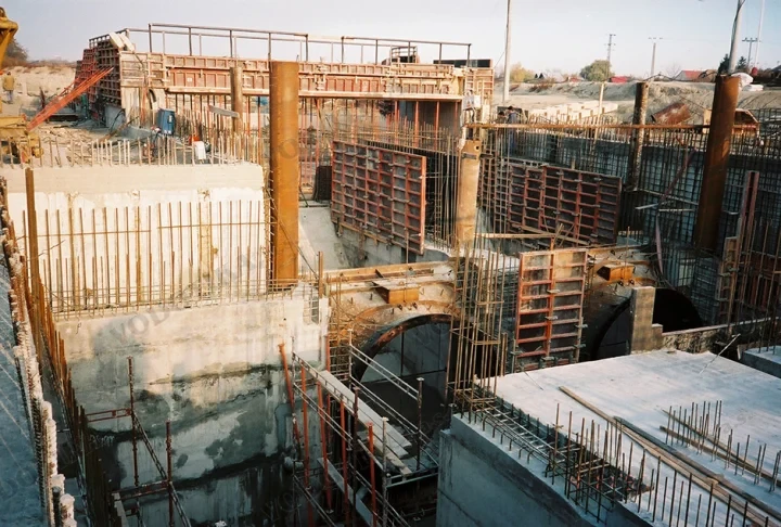 MVE Veľké Blahovo – Obr. 4 - pocas vystavby