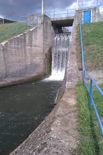 Malá vodná elektráreň Dobšiná III – Obr. 15 - po výstavbe (september 2013)