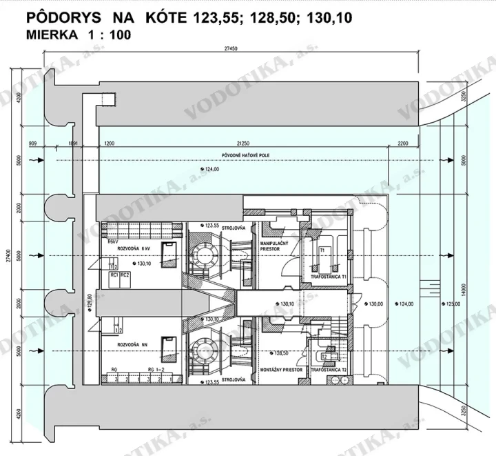 MVE Pálenisko – Obr. 4 - podorys