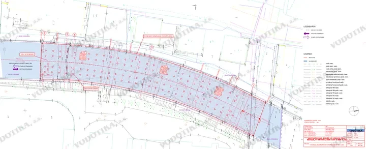 Odstraňovanie bariér vo vodnom toku Revúca – Obr. 3 - pôdorys 2