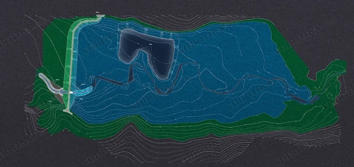 Polder Oreské – Obr. 1 - situacia