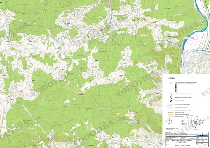 Štúdia odtokových pomerov v povodí Kysuce – Obr. 14 - situácia N