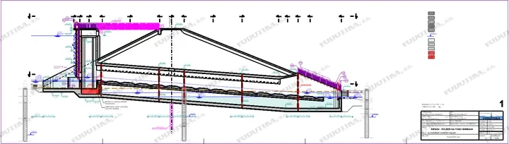 Šípkov – polder na toku Bebrava – Obr. 3 - pozdĺžny rez