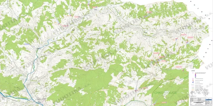 Štúdia odtokových pomerov v povodí Kysuce – Obr. 8 - situácia H