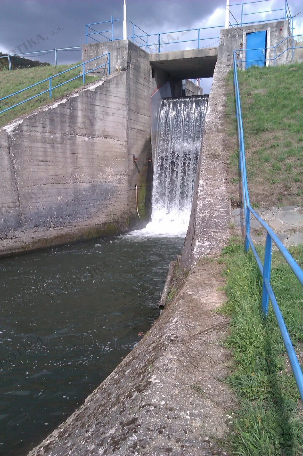 Malá vodná elektráreň Dobšiná III – Obr. 15 - po výstavbe (september 2013)