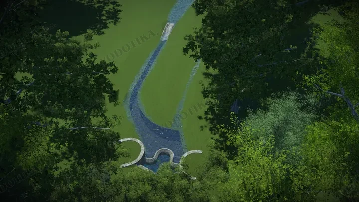 Zachovanie a predĺženie životnosti mokrade v chránenom areáli Horský park – Obr. 2 - vizualizácia